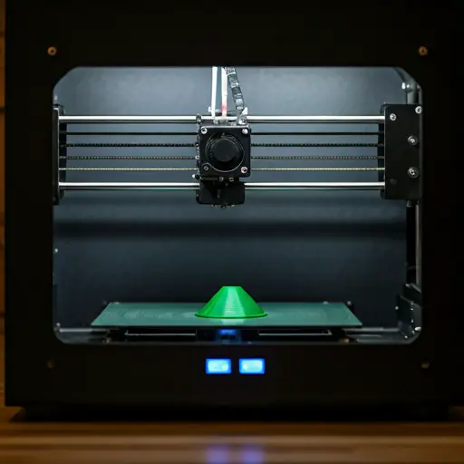 FDM 3D-printer produceert technisch kunststof onderdeel